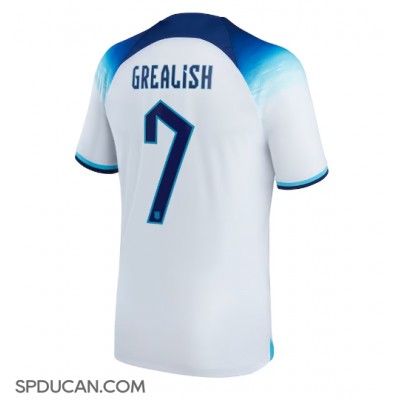 Muški Nogometni Dres Engleska Jack Grealish #7 Domaci SP 2022 Kratak Rukav